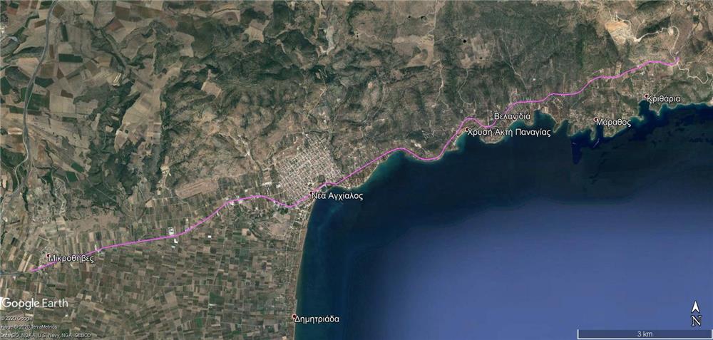 Μελέτη αναβάθμισης της οδού Μικροθήβες -Μπουρμπουλήθρα εκπονείται από την Περιφέρεια Θεσσαλίας