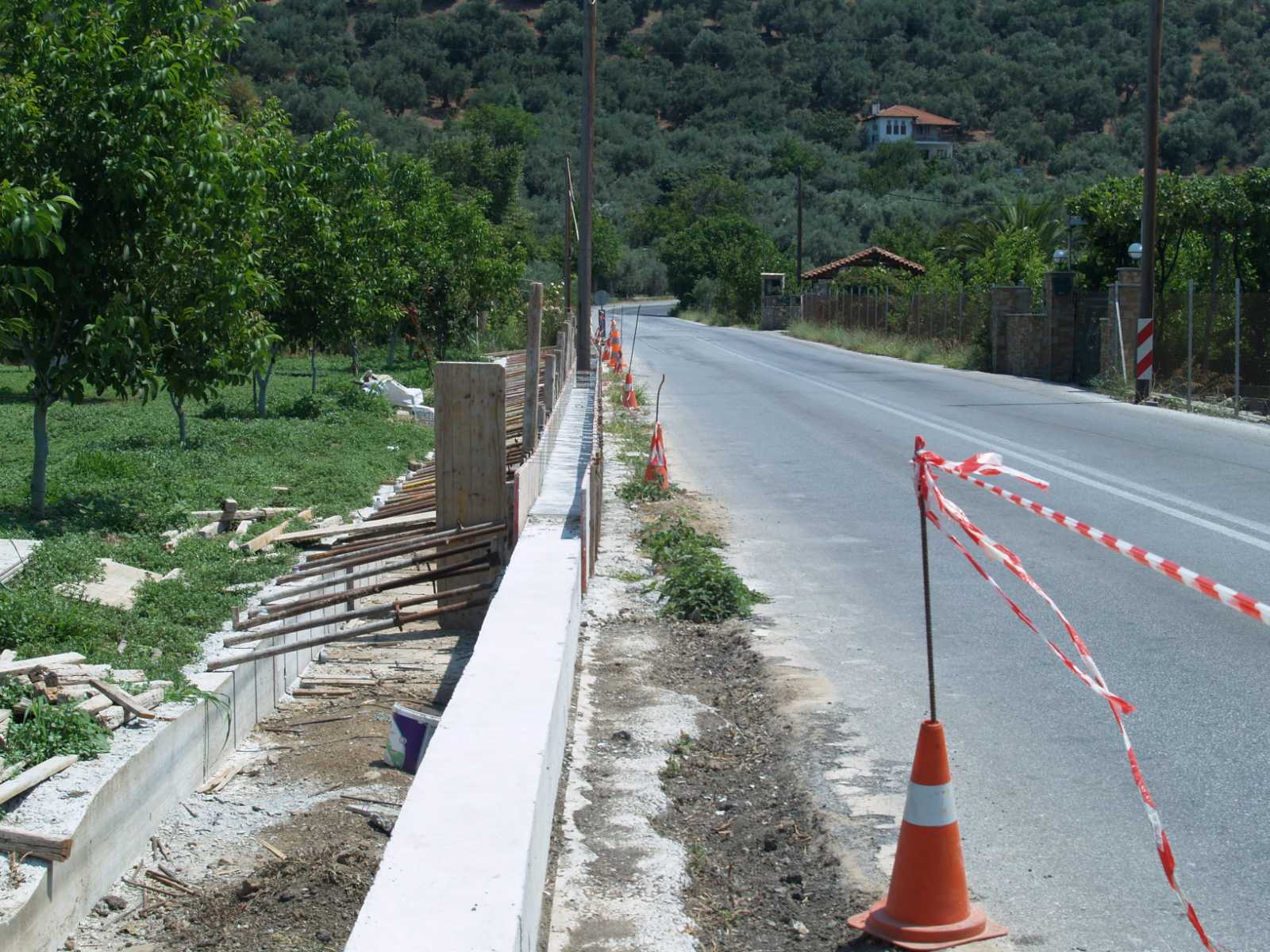 Σε εξέλιξη έργα για την ευστάθεια του οδικού κυκλώματος Πηλίου   από την Περιφέρεια Θεσσαλίας