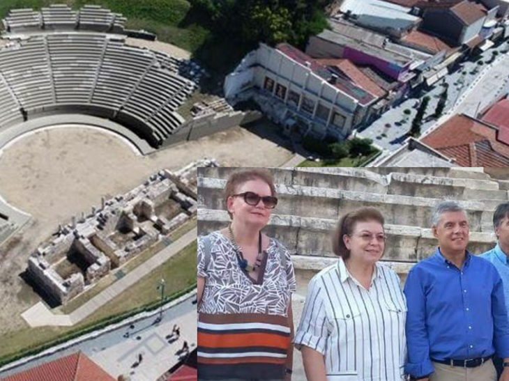 Προχωρούν οι εργασίες στο Α’ Αρχαίο Θέατρο της Λάρισας μετά την έγκριση του Περιφερειάρχη Θεσσαλίας