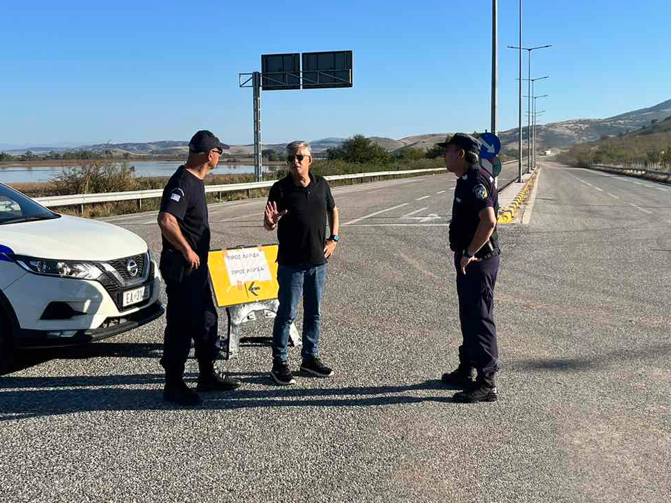 Δόθηκαν στην κυκλοφορία από την Περιφέρεια Θεσσαλίας οι δρόμοι Λάρισας – Τρικάλων, Λάρισας – Καρδίτσας, Πύλης - Μεσοχώρας και Λάρισας – Τυρνάβου μέσω Δαμασίου