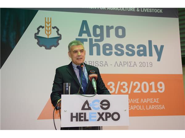 Κ. Αγοραστός από Agrothessaly 2019: «Μια σύγχρονη αγροτική έκθεση πρέπει να είναι προσανατολισμένη στην αγορά (market-oriented) και να δίνει βαρύτητα σε συναλλαγές  b2b (business to business) με έμφαση στις ξένες αγορές»   