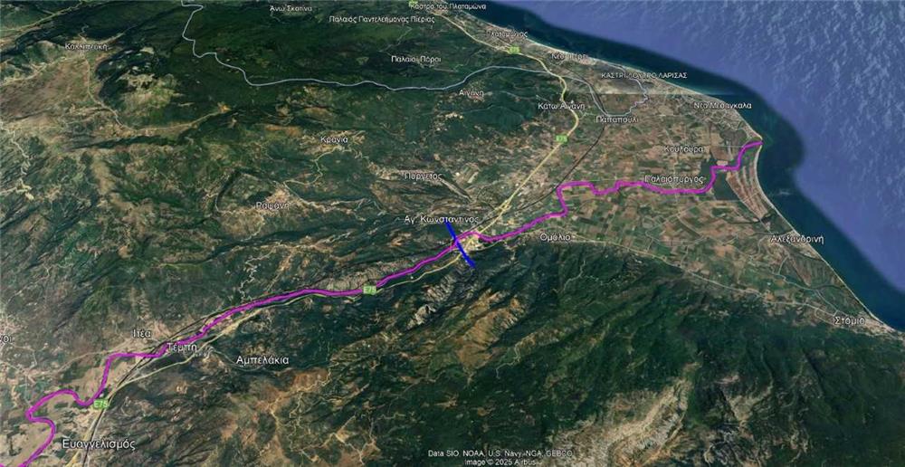 Με 4,7 εκατ. ευρώ εντάχθηκε στο ΕΣΠΑ το Επιχειρησιακό Σχέδιο Αντιπλημμυρικής Προστασίας του Πηνειού