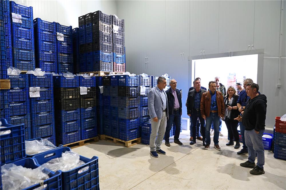 Ο Περιφερειάρχης Θεσσαλίας Δημήτρης Κουρέτας  στον Δήμο Αγιάς  