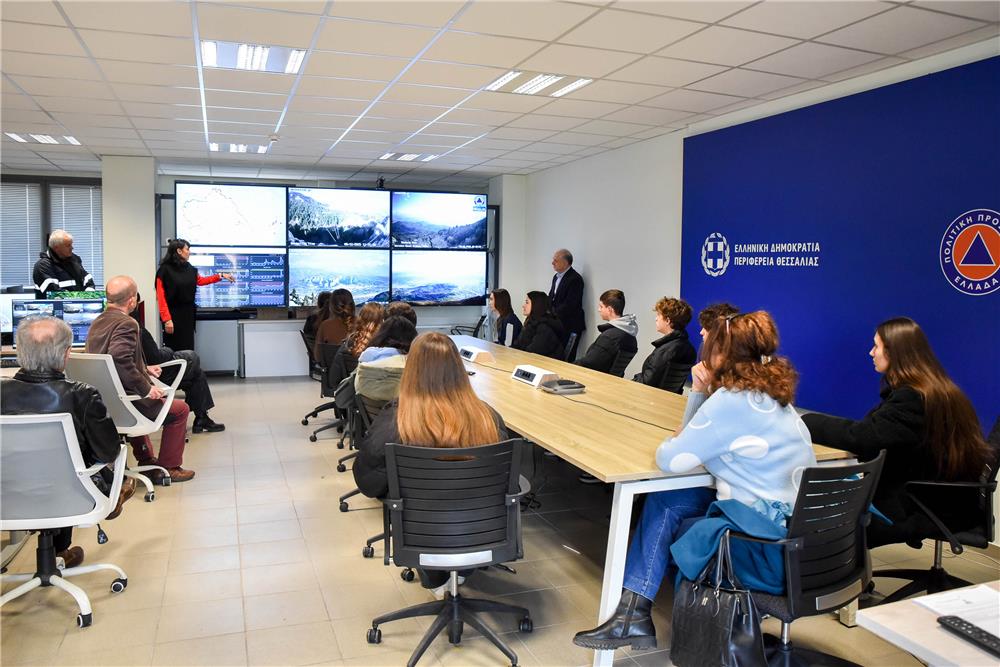 Ενημερωτικές Επισκέψεις Σχολικών Μονάδων Δευτεροβάθμιας Εκπαίδευσης στην Περιφέρεια Θεσσαλίας για Θέματα Πολιτικής Προστασίας (High School Open Days)