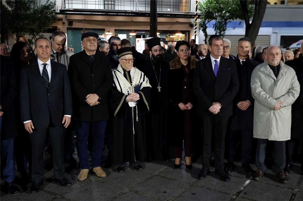 Ο Δ. Κουρέτας στις εκδηλώσεις για την Ημέρα Μνήμης των Ελλήνων Εβραίων Μαρτύρων  του Ολοκαυτώματος