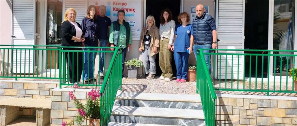Στις Κοινωνικές Δομές του Δήμου Αλμυρού η Ανδριάνα Κομήτσα