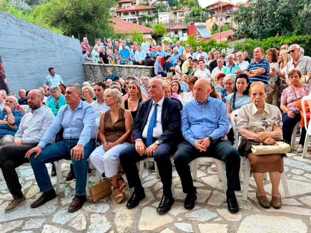 Στα εγκαίνια της Δημοτικής Πινακοθήκης Ελληνοπύργου Δήμου Μουζακίου ο Περιφερειάρχης Θεσσαλίας Δημ. Κουρέτας