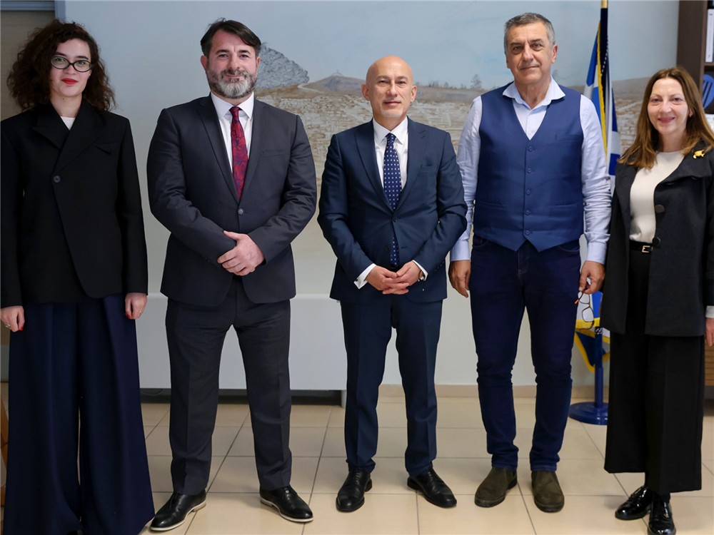 Στον Περιφερειάρχη Θεσσαλίας Δημήτρη Κουρέτα ο Γενικός Πρόξενος της Γεωργίας στην Ελλάδα